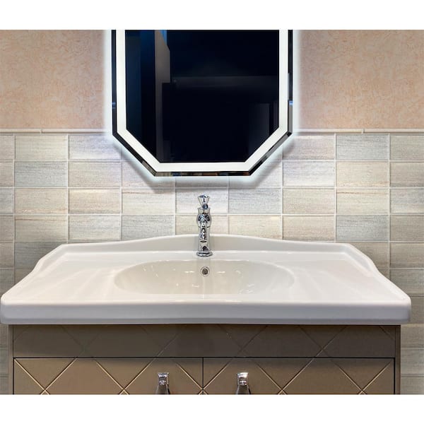 Apollo Tile 10-Pack Light Beige 1/2-in x 12-in Marble Pencil Tile (0.5-sq. ft/ Carton)