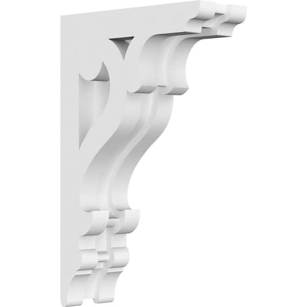 Ekena Millwork 1-7/8 in. x 8 in. x 5 in. PVC Brontes Corbel