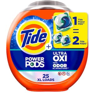 Ultra OXI Power Odor Eliminators Unscented Laundry Detergent Pods (25-Count)