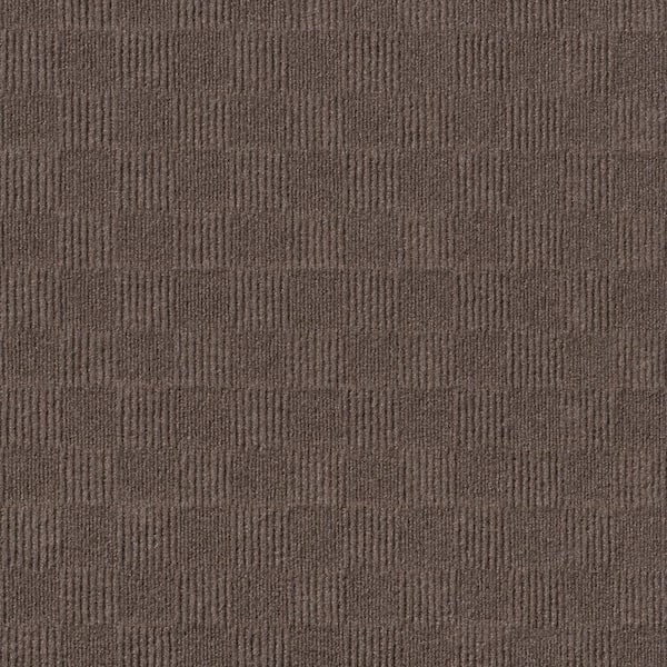 Foss Cascade Espresso Residential/Commercial 24 in. x 24 Peel and Stick Carpet Tile (15 Tiles/Case) 60 sq. ft.