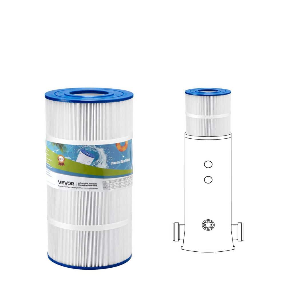 VEVOR Pool Filter Cartridge, 90 Sq. Ft. Spa Hot Tub Filter Cartridge Replacement, Fit with Hayward C900, Hayward CX900RE (fW1DrFStNlKsMEj)