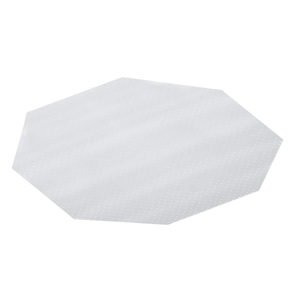 Resilia Octagon Gaming Chair Mat Computer and Office Chair Mat for