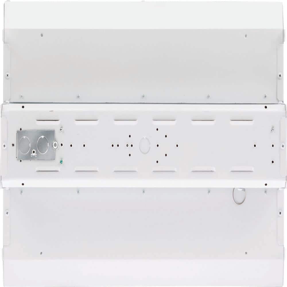 White Aluminum LED High Bay Fixture with Hanging Chain Mount