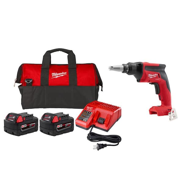 Milwaukee M18 FUEL 18Volt LithiumIon Brushless Cordless Drywall Screw