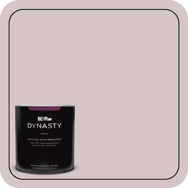 BEHR DYNASTY 1 qt. #730A-3 Lilac Tan Eggshell Enamel Interior Stain-Blocking Paint and Primer