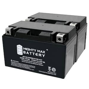 YTZ10S 12V 8.6AH Replacement Battery compatible with EverStart ES-TZ10S - 2 Pack