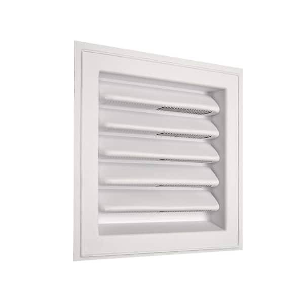 CASE OF 6 Air Vent RL808000 Aluminum Wall End Louver 8" X 8"  FREE SHIPPING 