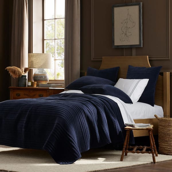 Legends Luxury Line Stitch Velvet Cotton Quilted Sham