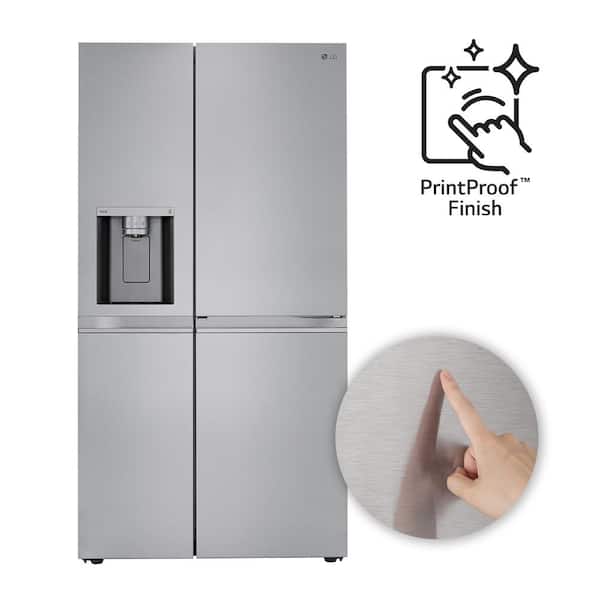 https://images.thdstatic.com/productImages/4dbd917d-0810-4055-851a-52d47ebf53ee/svn/printproof-stainless-steel-lg-side-by-side-refrigerators-lrsds2706s-4f_600.jpg