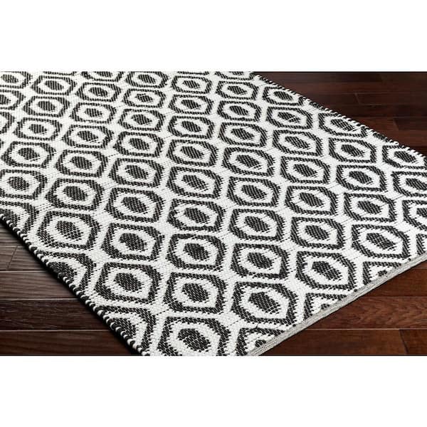 Jean Black Doormat 2 ft. x 4 ft. Indoor Area Rug