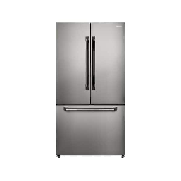 36 in. 20.3 cu. ft. Counter Depth French Door Refrigerator in Stainless Steel