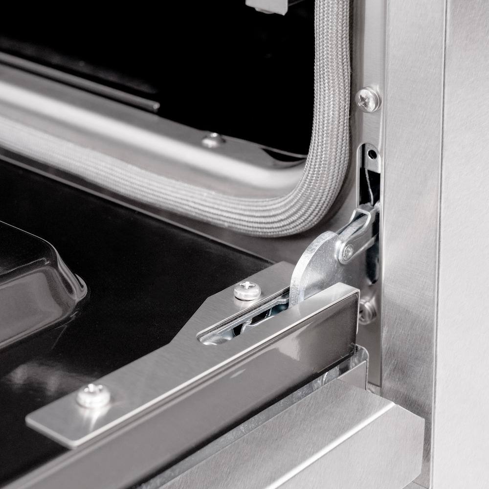 48" Stainless Steel Double Oven Gas Range with 8 Burners