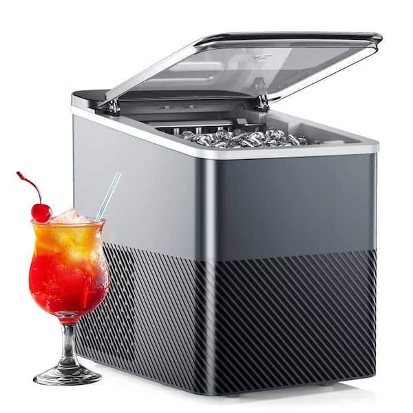 ICE CUBE❗️ SIMZLIFE 9.4 in. 26.5 lb. Bullet Ice Countertop Portable Ice