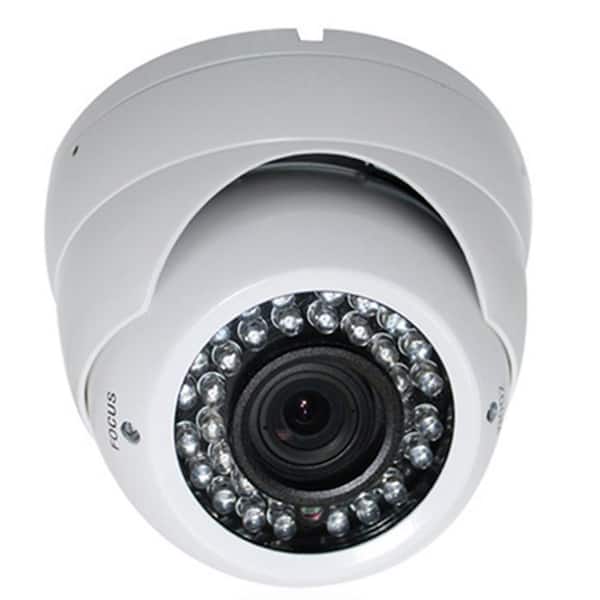 SPT Wired Indoor/Outdoor Night Vision Vandal Proof Dome Standard Surveillance Camera with 1000TVL Resolution