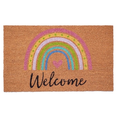 Polynib Solid Indoor Only Door Mat Symple Stuff Color: Charcoal, Mat Size: Rectangle 4' x 8