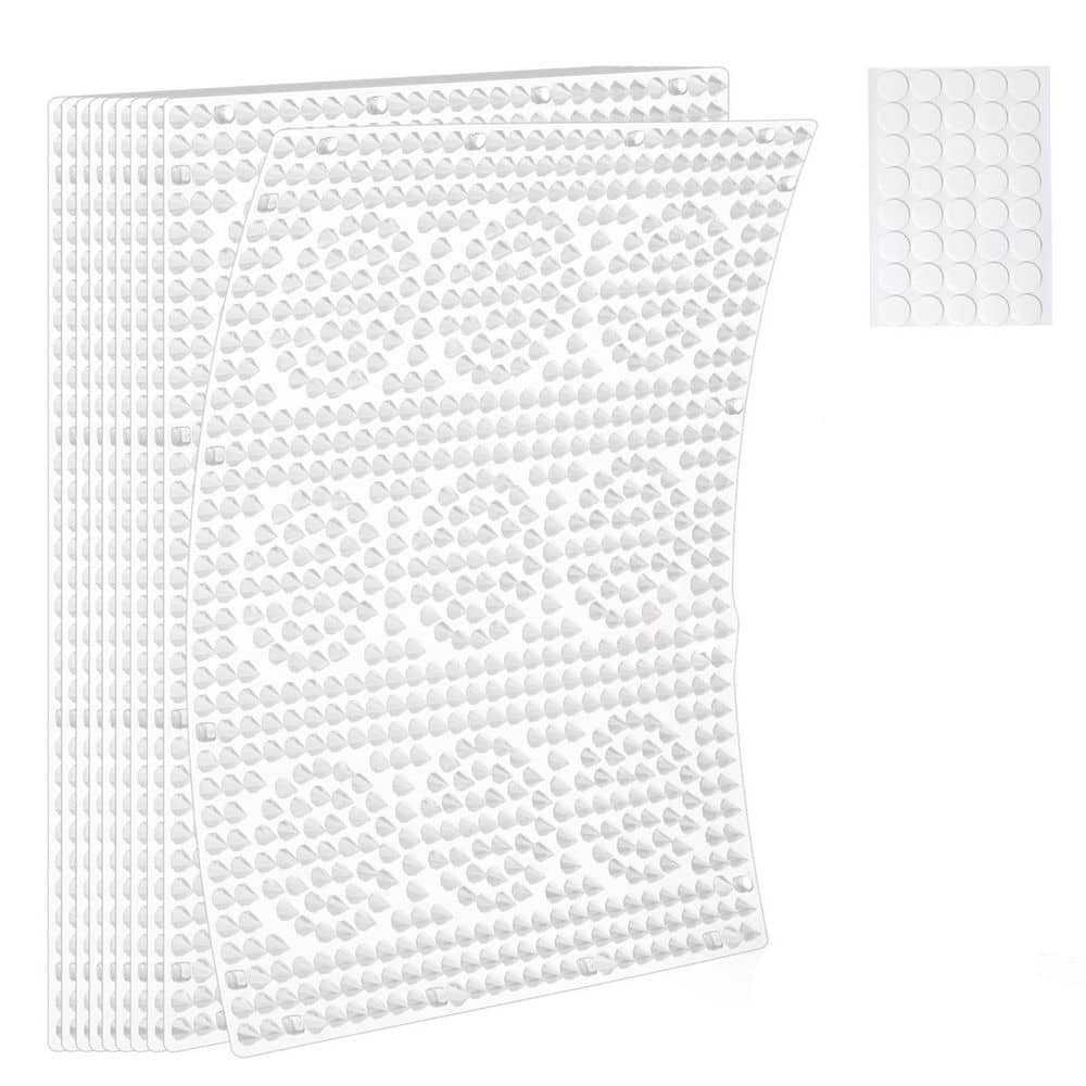 Octagonal Pet Scat Mats with Spikes, Indoor/Outdoor Cat Deterrent Mat, Set of 10 Pieces, 13 in. x 16 in. Each price history on PriceWatchPro