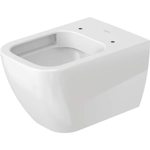 Duravit Happy D.2 Elongated Toilet Bowl Only in White with Hygiene Glaze