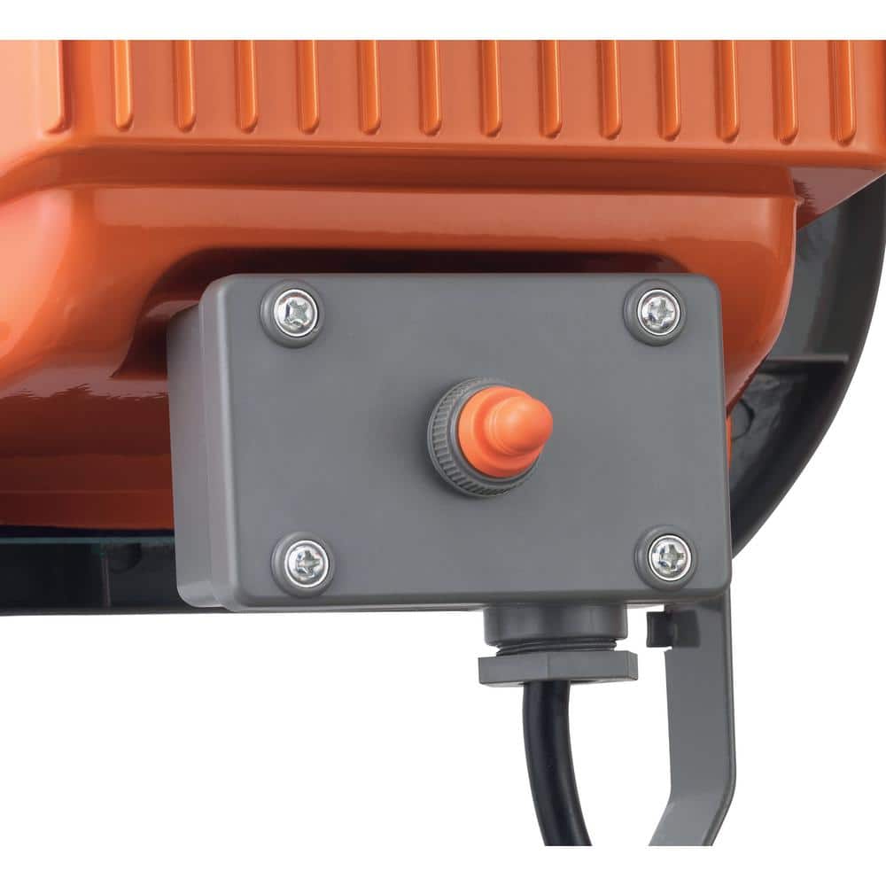 1200-Watt Orange and Gray Halogen Tripod Work Light