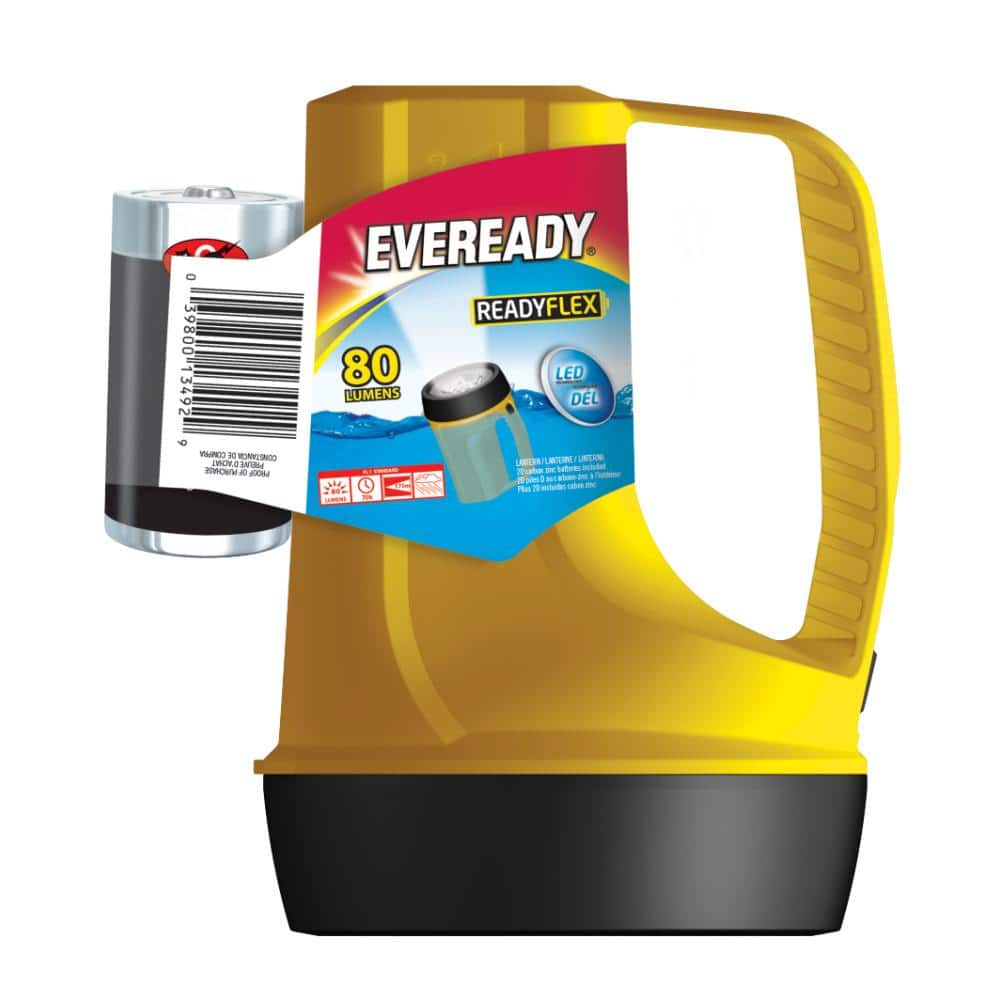 EVEREADY LED LANTERN, 50 LUMENS, 130 HRS (R#1-AA)