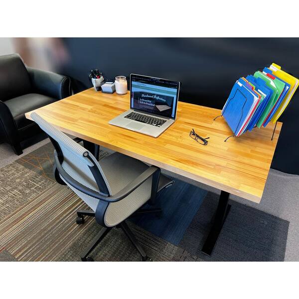 hardwood reflections desk