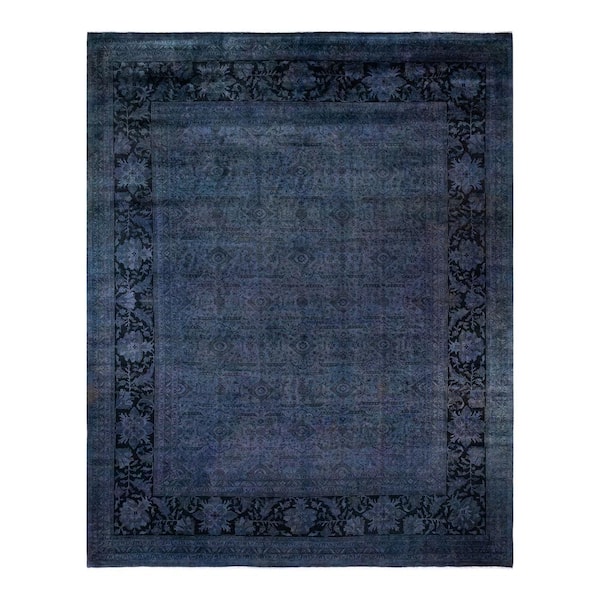 Vibrance Handmade Purple 14 ft. 9 in. x 12 ft. 0 in. Indoor Area Rug