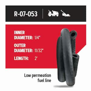 Replacement Low Perm Fuel Line, Universal Fit