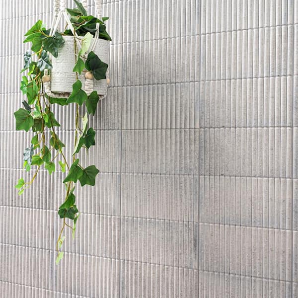 MSI Ramblas Gran Via 4.5 in. x 9 in. Matte Porcelain Fluted Subway