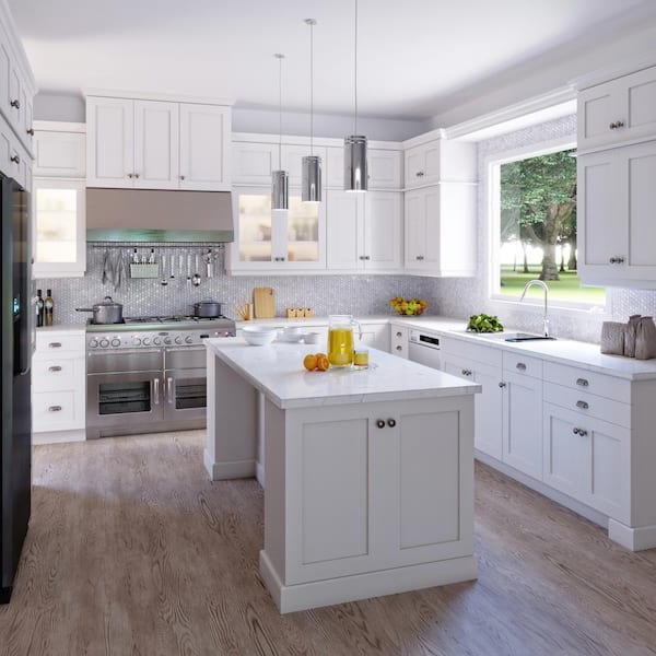 26 White Kitchen Cabinet Ideas​ - White Cabinet Paint Colors and