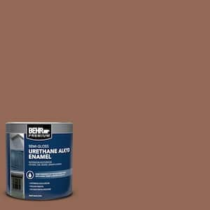 1 qt. #S190-6 Rio Rust Semi-Gloss Enamel Urethane Alkyd Interior/Exterior Paint