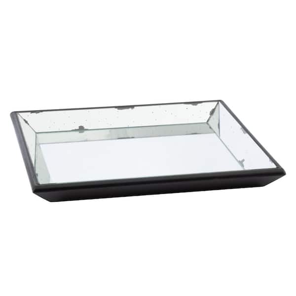 Benjara Black Decorative Tray