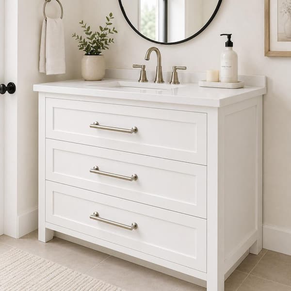 Ainsley 5-1/16 in. (128mm) Brushed Nickel Cabinet Bar Pull