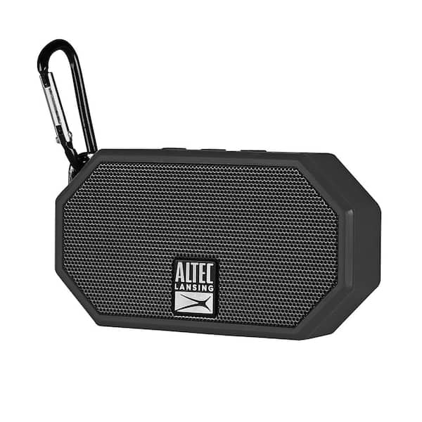 Altec Lansing Mini H20 Bluetooth Speaker -IMW257-BLK - The Home Depot