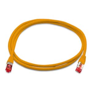 CAT5E UTP 24 AWG Patch Cable 5 ft. Orange, 5-Pack)