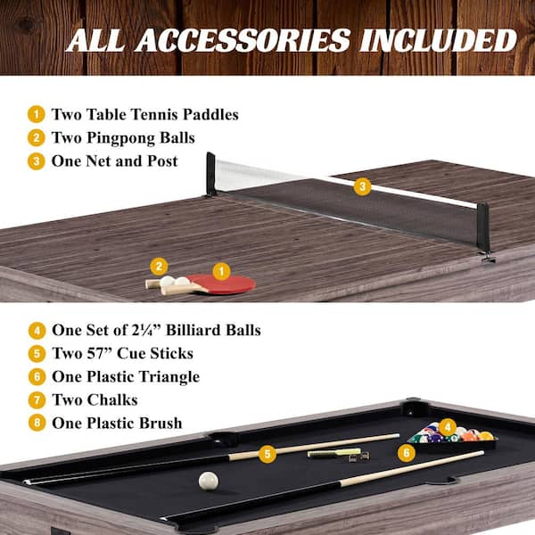 Oumefar Lot De 6 Rails De Poche Billard Laiton Bronze - Accessoire Table Snooker Avec Filet Et Vis