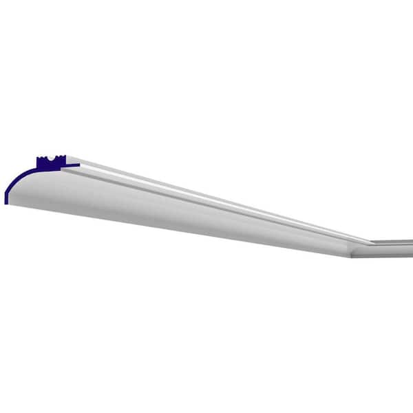 Miami 2-Way 7 in. W Polyurethane Cove Molding for Indirect Lighting