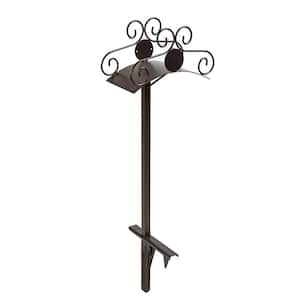 LIBERTY GARDEN Steel Freestanding Industrial Garden Water Hose Stand with  Bib LBG-693-T - The Home Depot