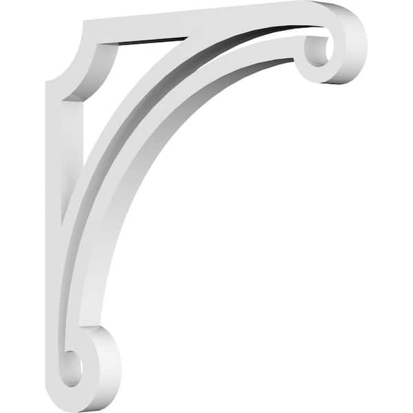 Ekena Millwork 5/8 in. W X 8 in. H X 8 in. D PVC Arch Bracket