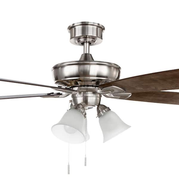 Wellton 60 in LED Espresso Bronze DC Motor Ceiling Fan with Light by Hampton Bay