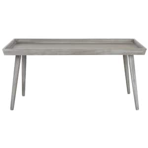 Nonie 42 in. Gray Wood Coffee Table