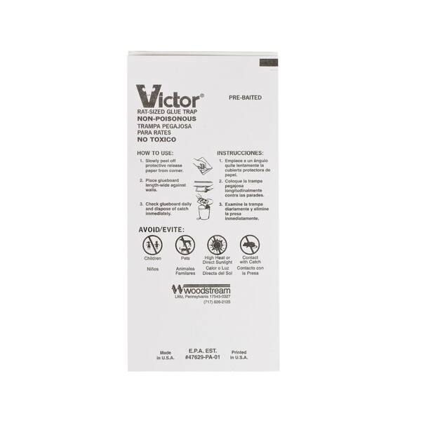 Victor Rat Glue Traps (24-Pack)