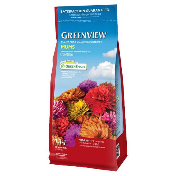 GreenView 4 lb. 7-7-7 Mums Plant Food