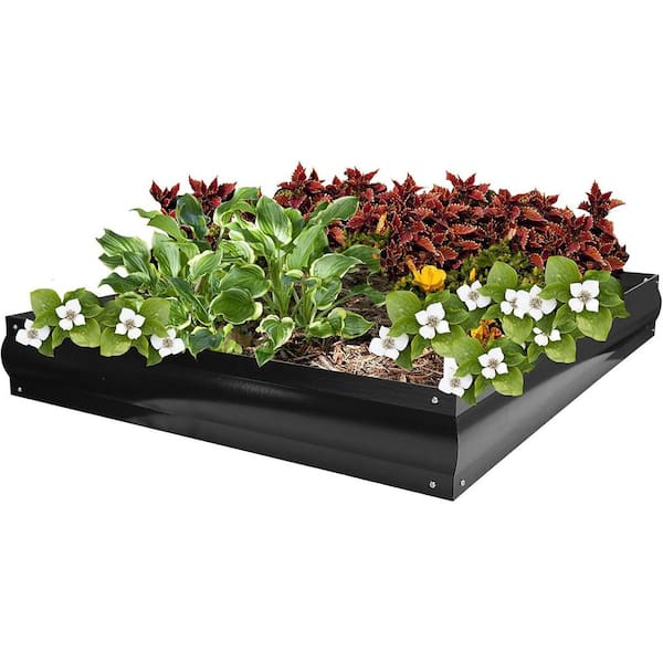 42"L X 42"W Black FiberEdge Rasied Garden Bed