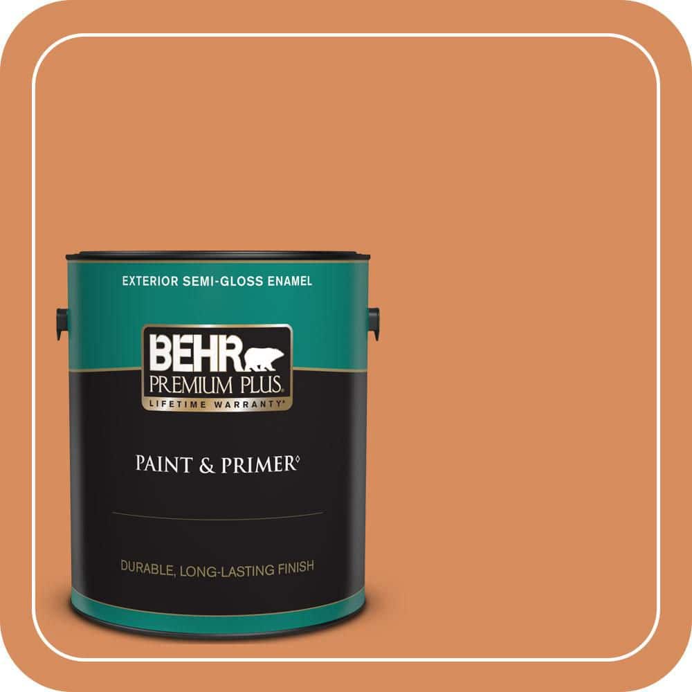 1 gal. #M220-6A Blazing Autumn Semi-Gloss Enamel Exterior Paint & Primer price history on PriceWatchPro