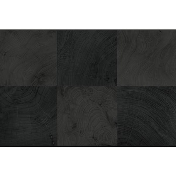 Seabrook Designs 60.75 sq. ft. Ash Kemi Embossed Vinyl Unpasted Wallpaper Roll