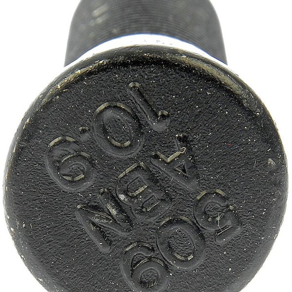 Autograde M14-1.50 Serrated Wheel Stud - 15.93mm Knurl, 73.4mm Length