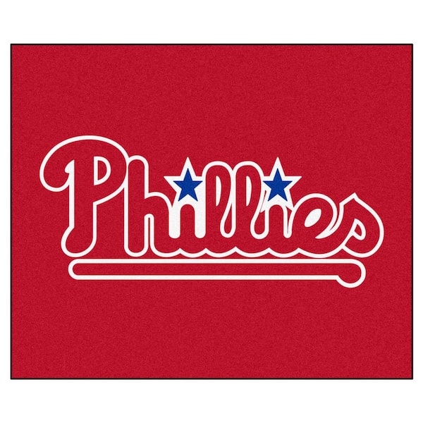 FANMATS Philadelphia Phillies 5 ft. x 6 ft. Tailgater Rug 6454