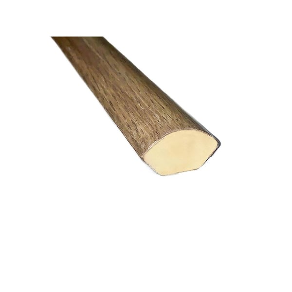 Selkirk Oak Geneva 7/8 in. W x 94 in. L Water Resistant Quarter Round Molding Hardwood Trim