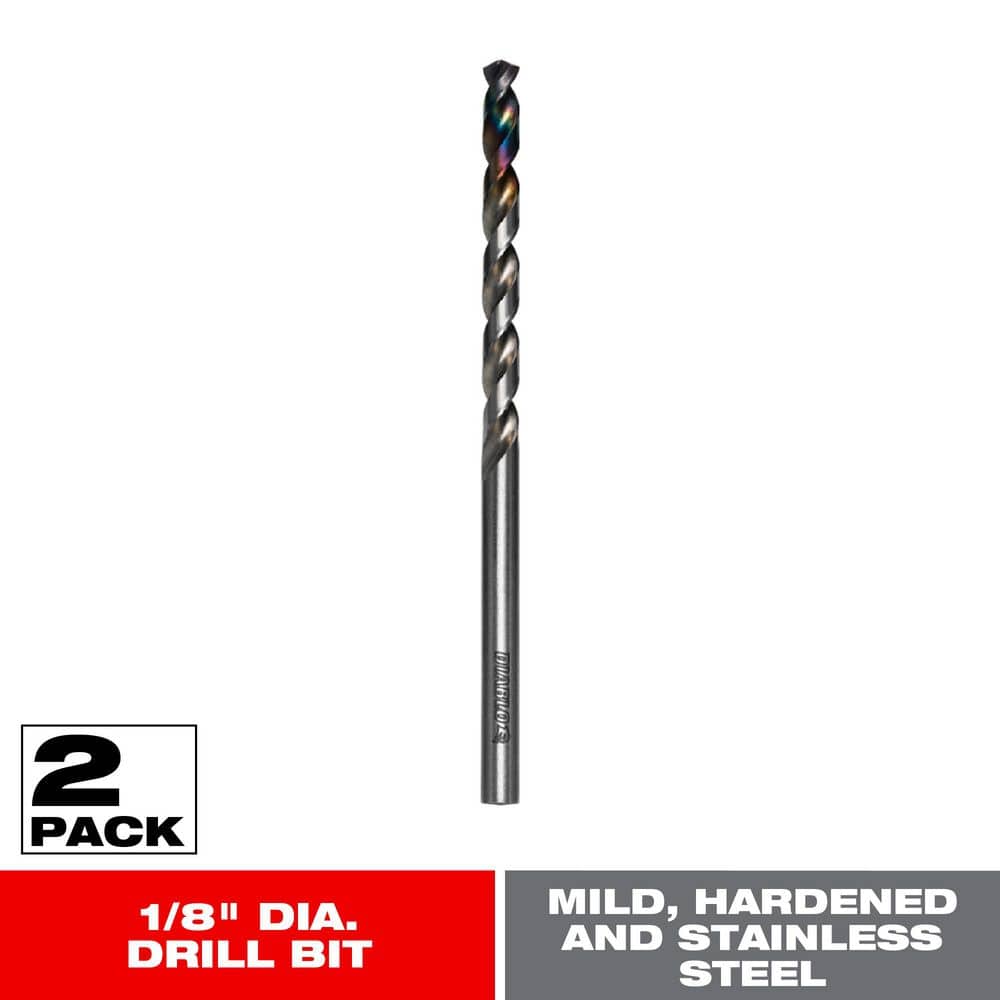 DIABLO Metal Demon 1/8 in. High Speed Steel Drill Bits for Mild