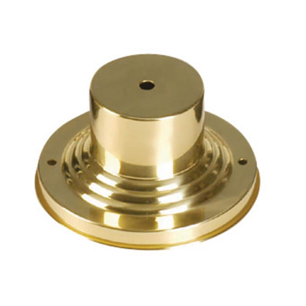 AVIANCE LIGHTING Polished Brass Cast Aluminum Outdoor Pier Mount ...