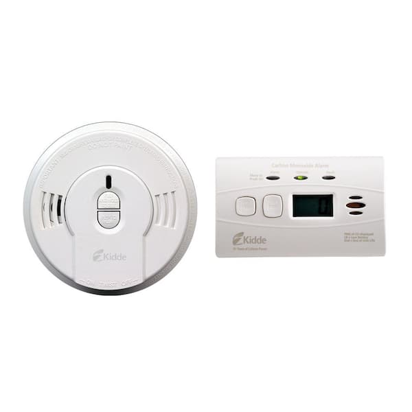 Kidde 10 Year Worry-Free Battery Operated Smoke and Carbon Monoxide Detector Value Pack